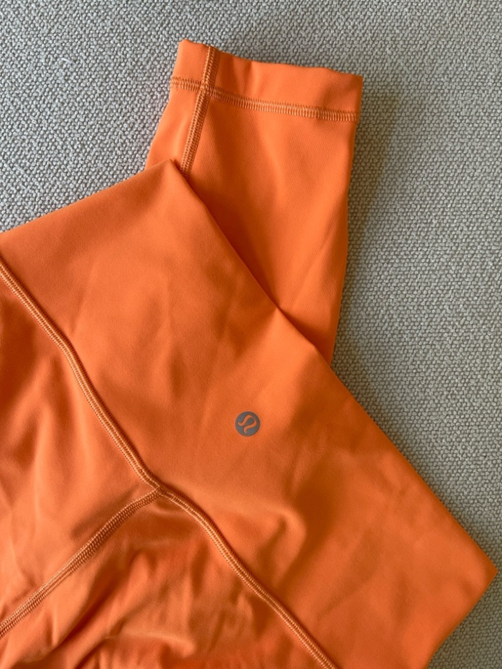 lululemon athletica Orange High-Waist Leggings - Picture 3 of 4